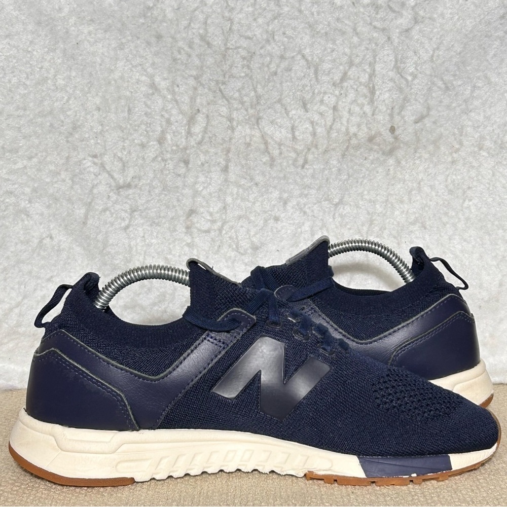New Balance Mens Blue 247 Deconstructed Lightweight Running Sneakers Shoes SZ 10 - Picture 6 of 14